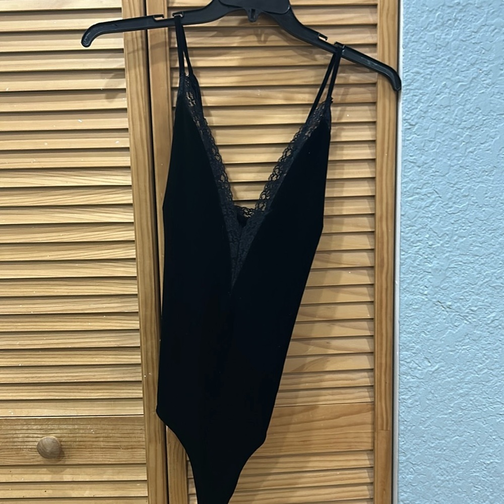 velvet body suit
